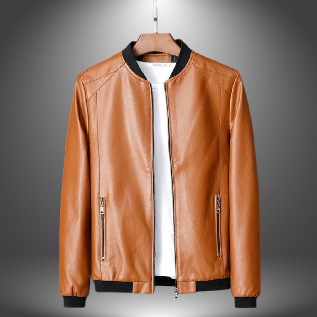 מנואל | מעיל עור בעבודת יד קיץ לגברים