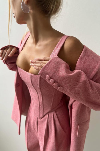 דולצ'ה™ - סט של שלושה חלקים עם בלייזר דו-כיווני