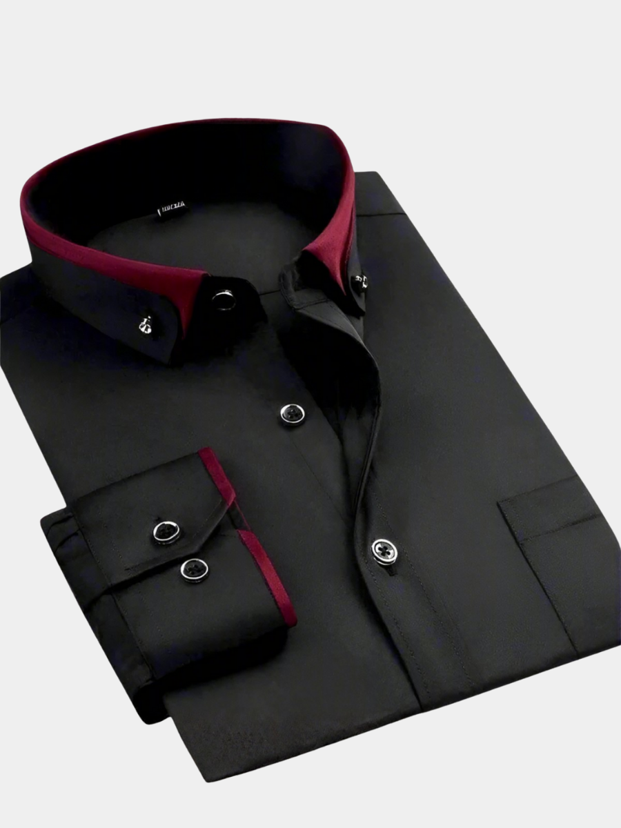 דומונט ליון | חולצה קלאסית עם שרוולים ארוכים