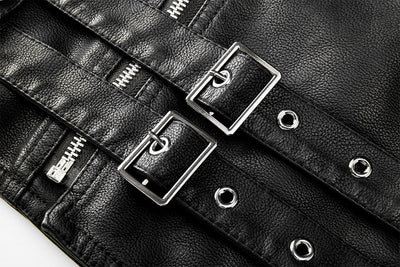 דומונט ליון | מעיל עור אבני