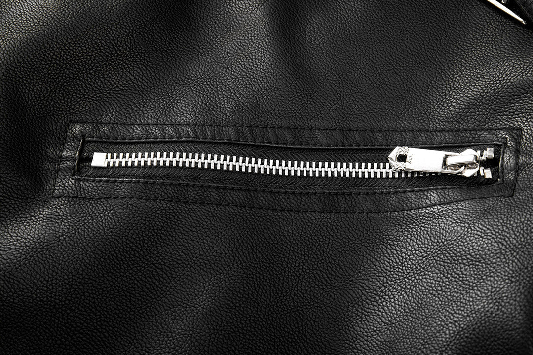 דומונט ליון | מעיל עור אבני